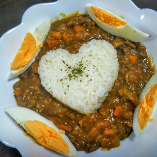 ひき肉♡カレー♡キーマカレー